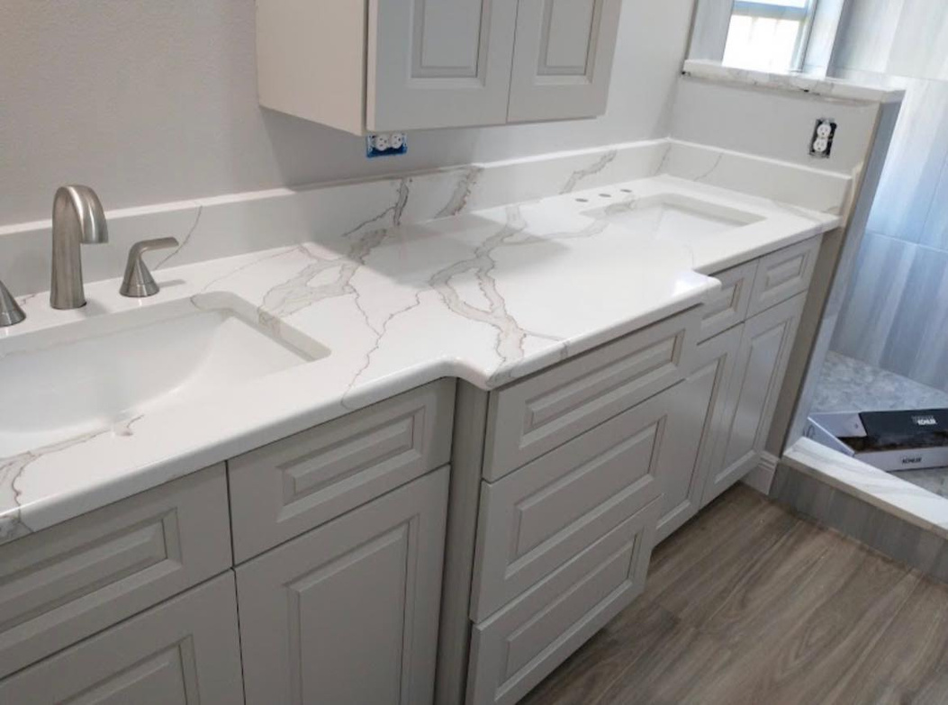 melbourne fl granite countertops a bathroom with white cabinets and marble counter tops melbourne fl granite countertops